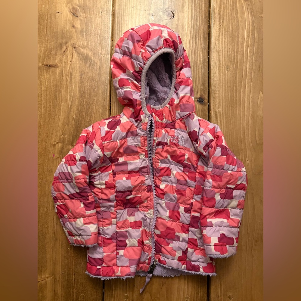 The North Face Hooded Puffer Fleece Jacket
